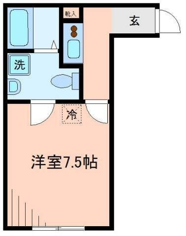 ワイ スクエアの間取り|間取りです。
