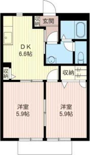 フレシール　Ⅰ(フレシールワン)の間取り