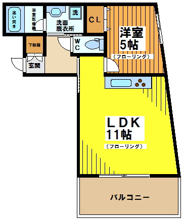 【間取り】 | ソヨカゼテラス永福町