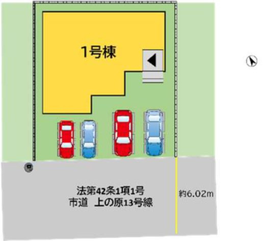 北九州市八幡西区上の原１丁目の新築一戸建の間取り