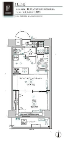 RELUXIA森下Ⅱの間取り