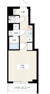 HY's三ノ輪の間取り|間取りです。