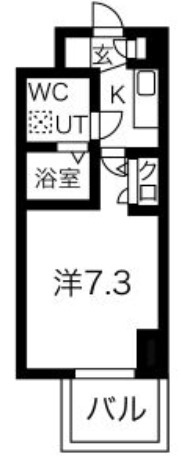 ミュプレ北浜EASTの間取り|ミュプレ北浜EAST　間取り