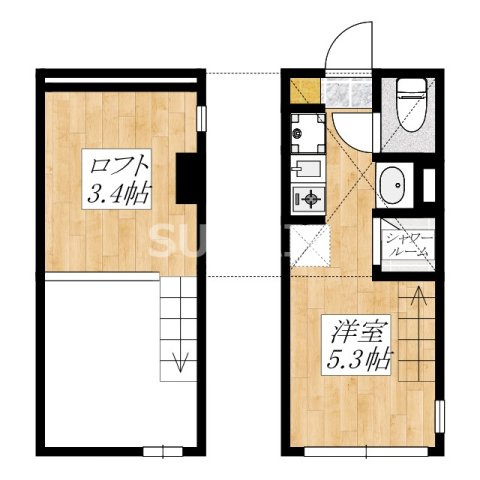 マルバ北赤羽の間取り|間取りです
