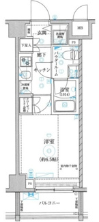 【間取り】 | レアライズ立川 | 間取りです。
