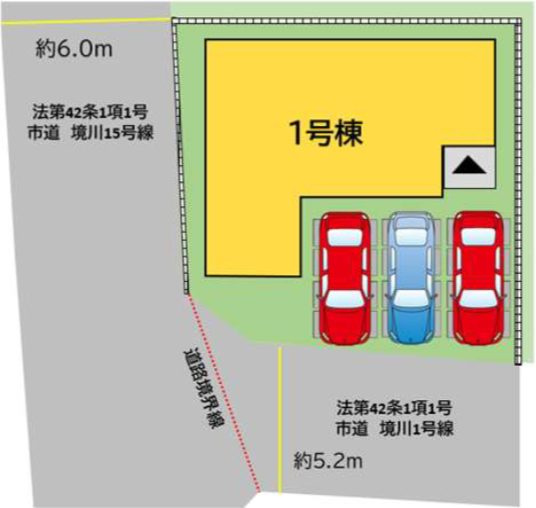北九州市戸畑区境川１丁目の新築一戸建の間取り