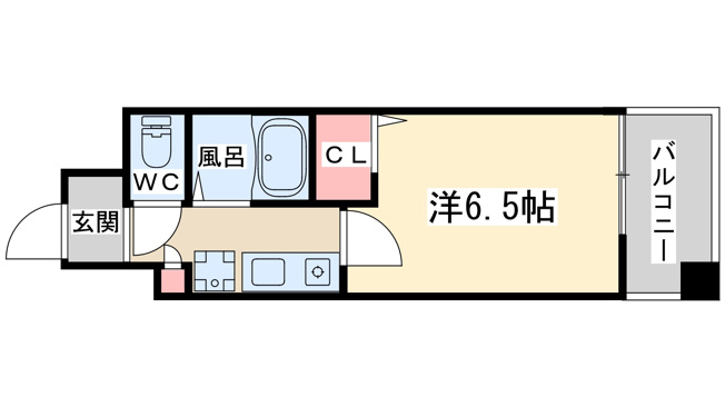【間取り】 | ホープシティー天神橋