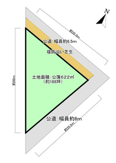 各務原市川島小網町の土地図