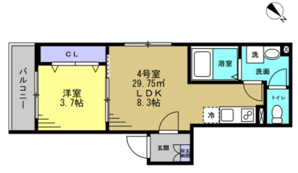AJ津田沼018の間取り