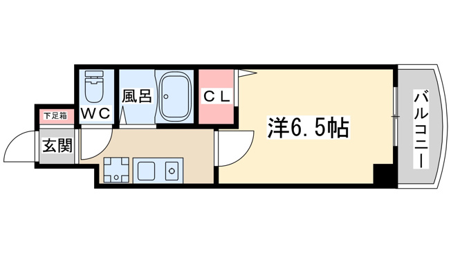【間取り】 | ホープシティー天神橋