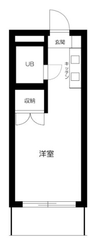 川崎市多摩区三田４丁目の賃貸マンションの間取り