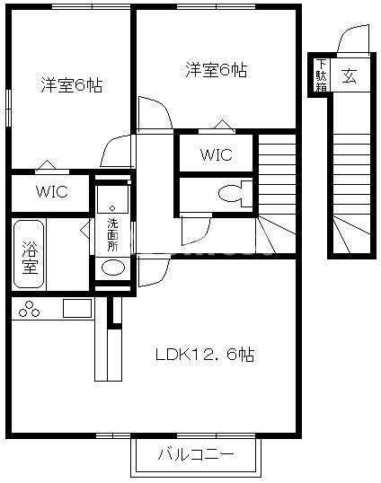 ミリオンフルールの間取り