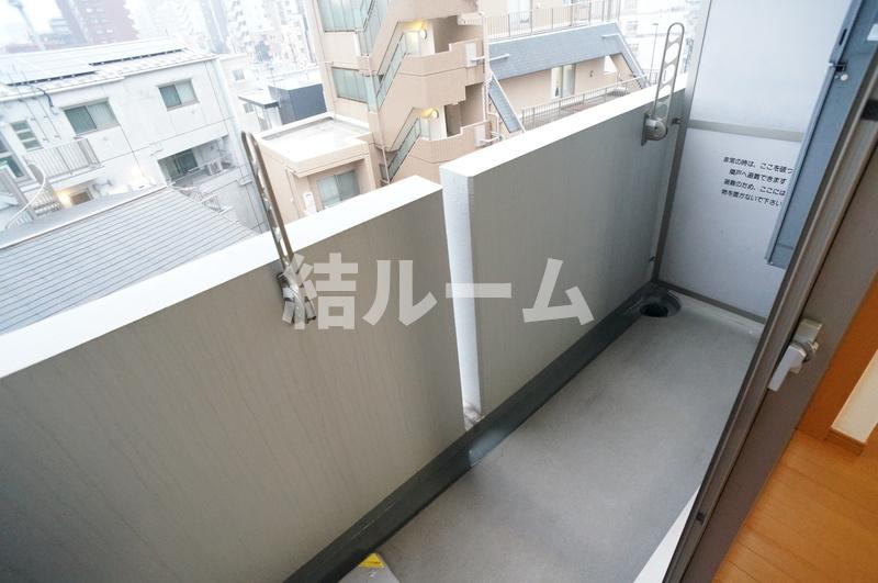板橋区東新町１丁目の賃貸マンションのバルコニー