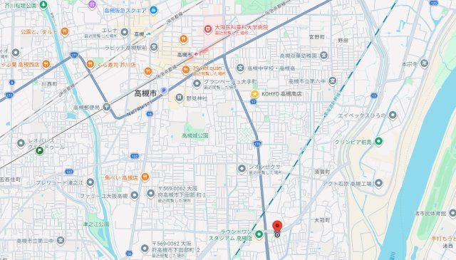 シティコートZUSHIⅡの地図