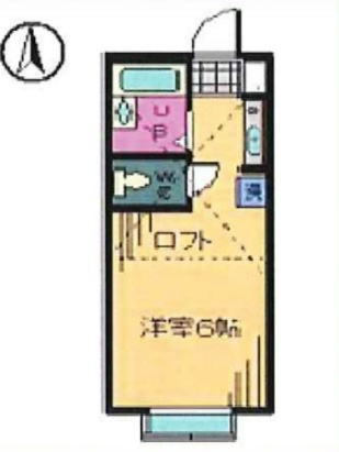 ミヤハウス　６号棟の間取り|※反転の可能性あり