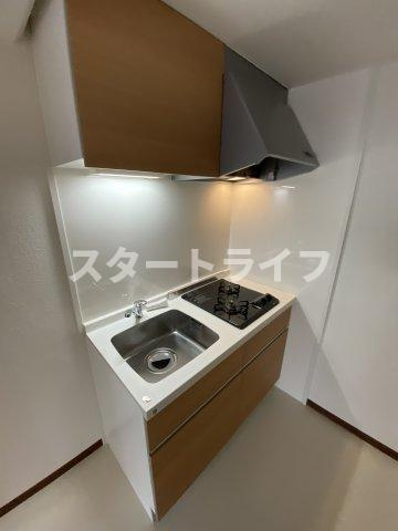 大阪市淀川区木川東３丁目の賃貸マンションのキッチン