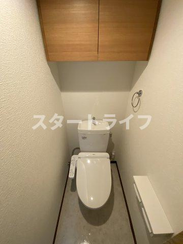 大阪市淀川区木川東３丁目の賃貸マンションのトイレ