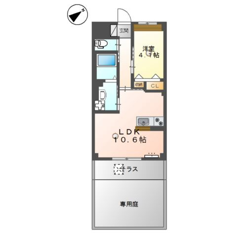 【間取り】 | （仮称）門司区松原新築マンション