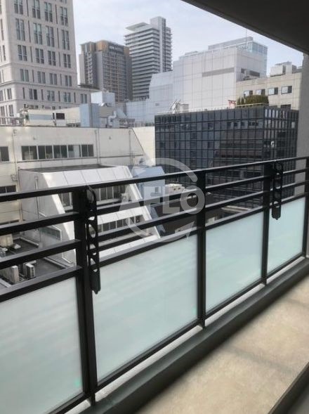 クレヴィアタワー御堂筋本町のバルコニー|クレヴィアタワー御堂筋本町　バルコニー