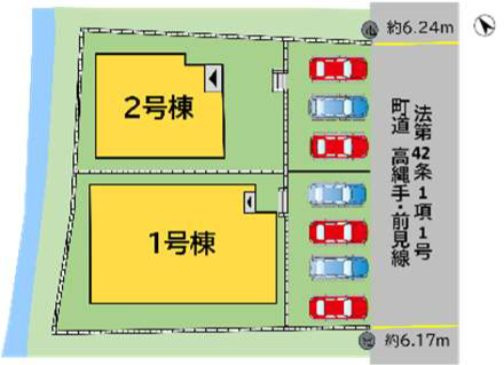 遠賀郡遠賀町松の本３丁目の新築一戸建の間取り