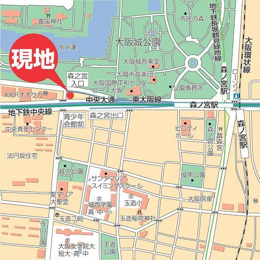 メゾン・ド・ヴィレ大阪城公園前の間取り