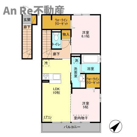 Erbenheim(エルベンハイム)　Ⅴの間取り