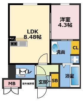 LEGALAND福島Northの間取り