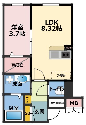LEGALAND福島Northの間取り