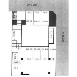 パークヒルズ壱番館の区画図