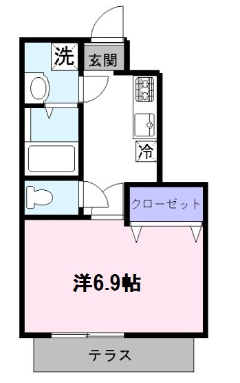 エバーソレーユの間取り