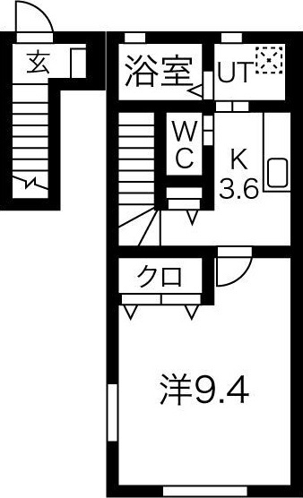 Fiore桜町 B棟の間取り