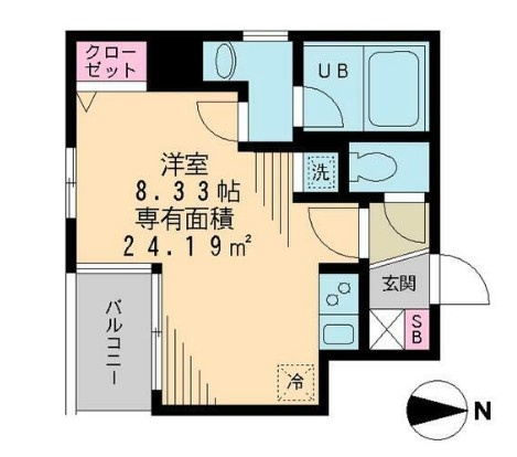 ベルメイユ　ドゥの間取り