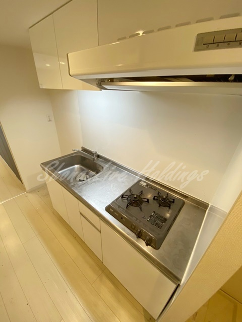 藤沢市辻堂新町２丁目のアパートのキッチン