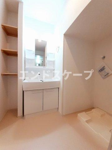 メゾン・スフレⅡの洗面所|高崎、前橋のお部屋探しはエンドスケープまで！お客様の理想お聞かせ下さい♪