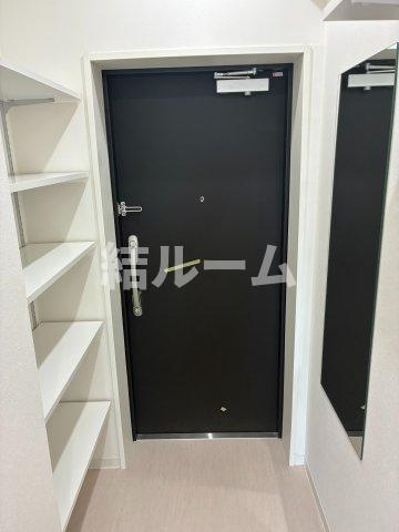 板橋区双葉町の賃貸マンションの玄関