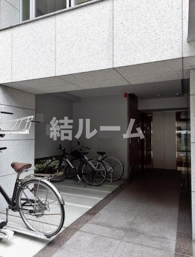 豊島区池袋２丁目の賃貸マンションのエントランス