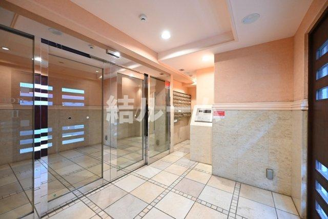 豊島区池袋３丁目の賃貸マンションのロビー