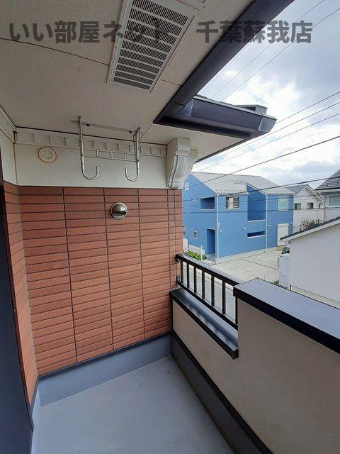 アメニティーⅡのバルコニー|広々としたバルコニーです