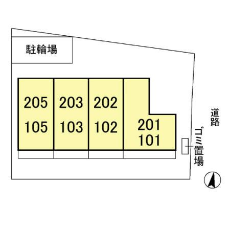 サンフラワー やま咲の区画図