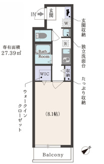 【間取り】 | クリスタルコート上池台
