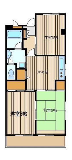 【間取り】 | 第2大泉グリーンハイツ