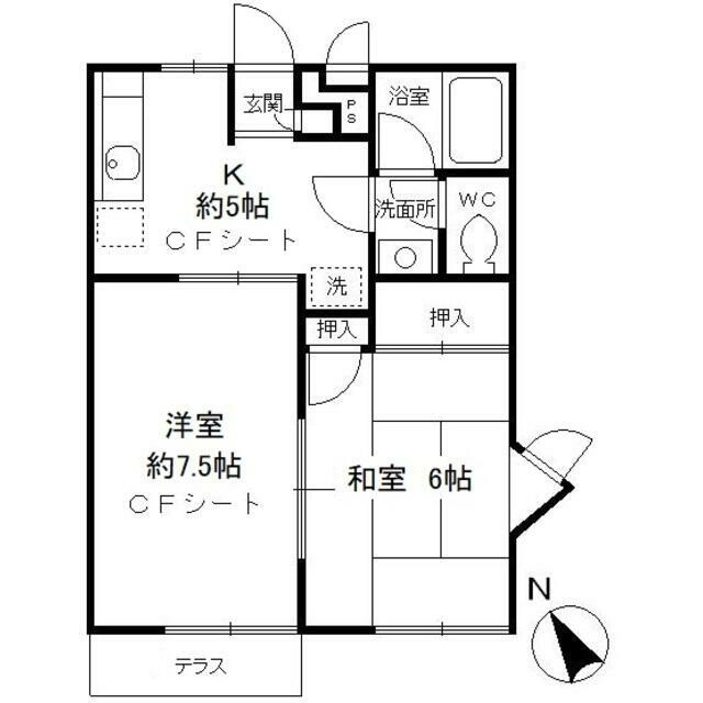 パセオ前沢(パセオマエサワ)の間取り