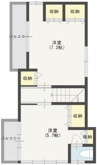 星ノ島の間取り