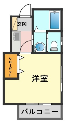 近岡コーポⅡの間取り