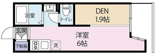 プレミアコート原木中山の間取り