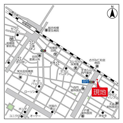 【地図】 | パークロード相模原(パークロードサガミハラ)