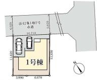 久喜市西　新築一戸建て　リーブルガーデンの区画図|全1棟