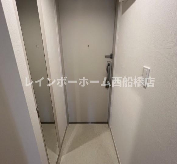 ヴィラ船橋Ⅱの玄関