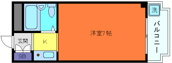 ダンディライオン御影の間取り
