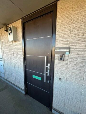 フラットコートⅡの玄関